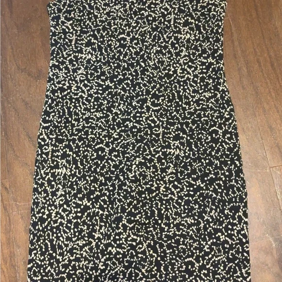 Ann Taylor Factory Black and White Patterned Mini Dress - Picture 2 of 2